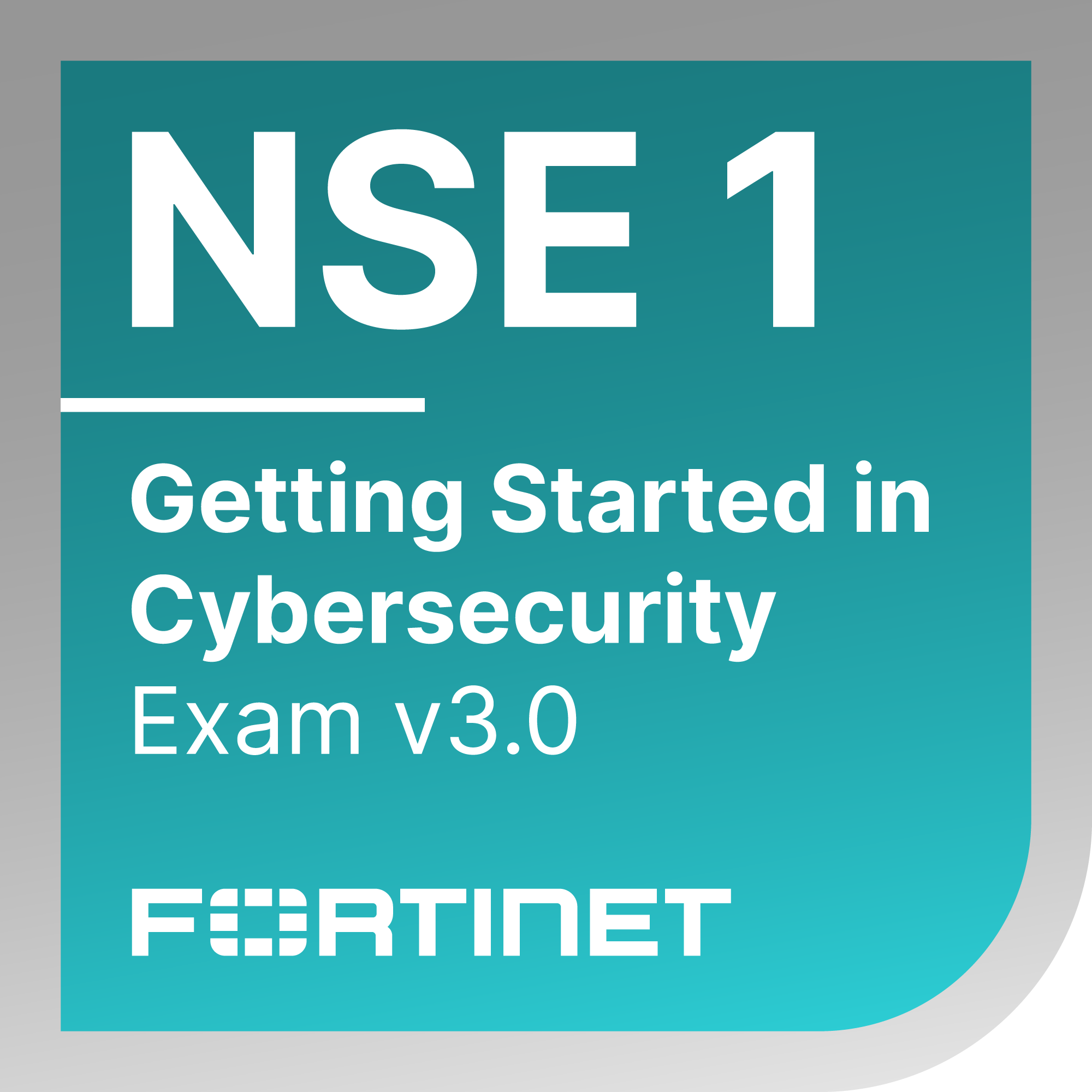 Getting Started in Cybersecurity 3.0 badge