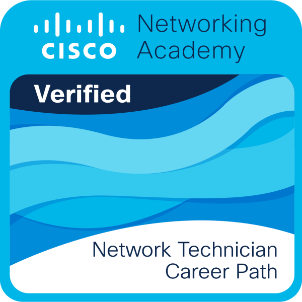 Network Technician Career Path badge