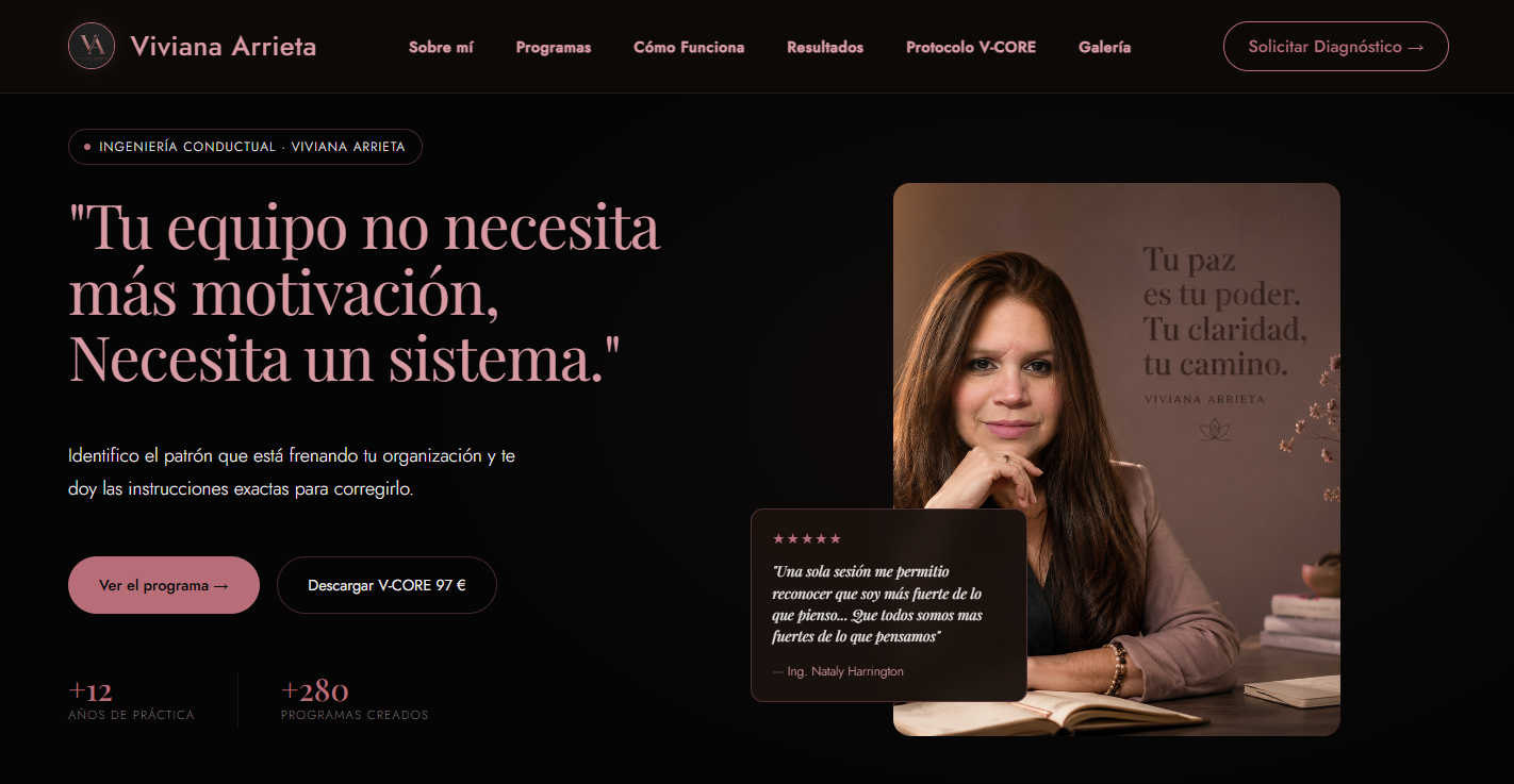 Viviana Arrieta - Protocolo V-CORE